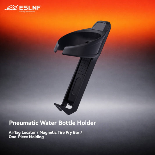 ESLNF bicycle water bottle rack, Airtag locator, anti-theft water cup rack, pneumatic shaped magnetic priing tire bar, cycling equipment