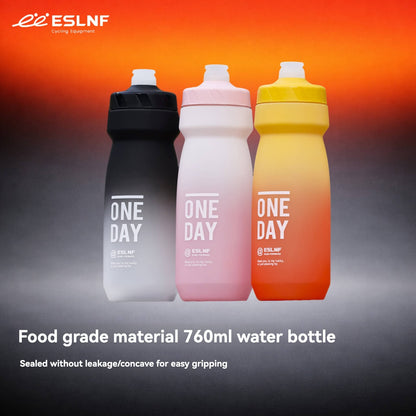 ESLNF bicycle water bottle, large-capacity extruded water cup for heat and ice preservation, mountain bike, road bike and outdoor sports cycling equipment