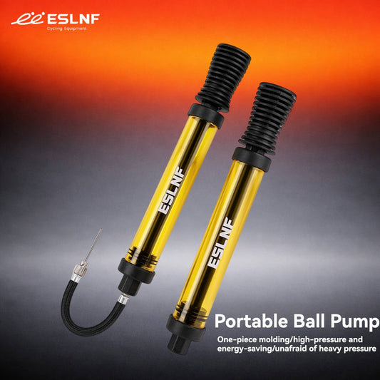 ESLNF Portable Ball Pump with Needle - Basketball Football Bicycle Tire Inflator