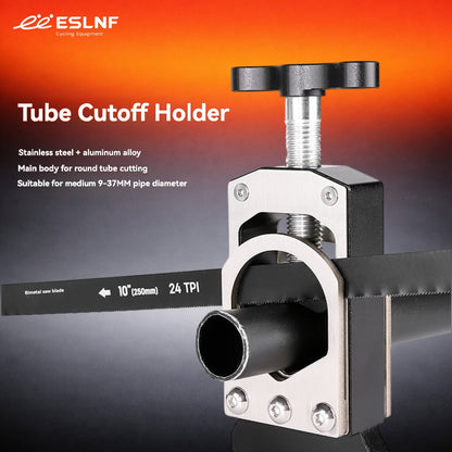 ESLNF Bike Tube Cutting Guide | CNC Aluminum Fork & Seatpost Cutter Jig for Carbon & Alloy
