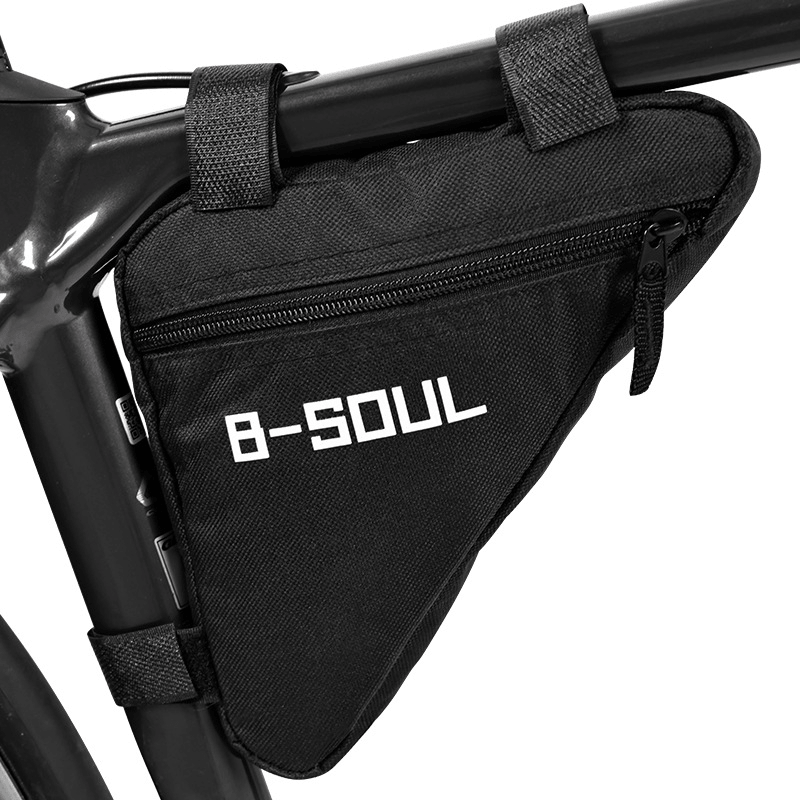 ESLNF Bicycle Frame Triangle Bag - Large Capacity Storage, 3-Point Stable Mount, Leg-Friendly Design for MTB & Road Bikes