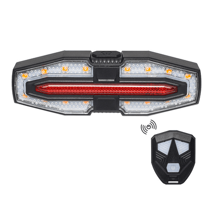 ESLNF Remote Control Bike Tail Light - Wireless Turn Signal, Multi-Mode, USB-C Rechargeable, Waterproof Cycling Safety Light