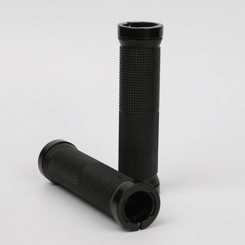 ESLNF Bike Lock-On Grips - Comfortable Anti-Slip Shock Absorption, Aluminum Alloy Lock Ring, for MTB Road Bike