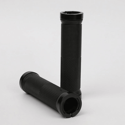 ESLNF Bike Lock-On Grips - Comfortable Anti-Slip Shock Absorption, Aluminum Alloy Lock Ring, for MTB Road Bike