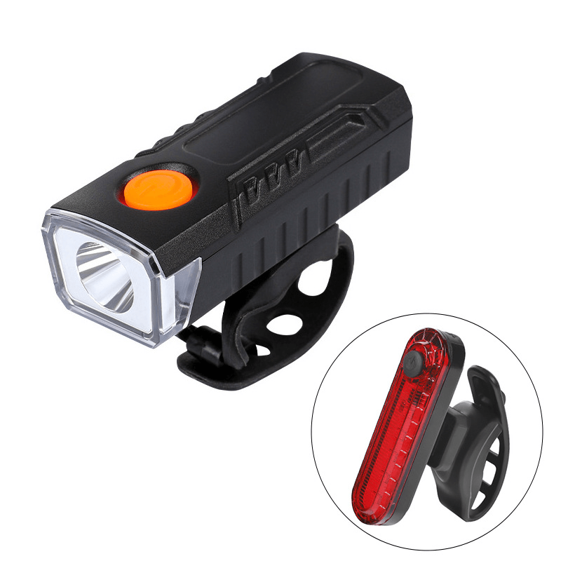 ESLNF YQ-3030 Bike Front Light - USB Rechargeable, 3 Modes, Water-Resistant, Mini Portable Cycling Light