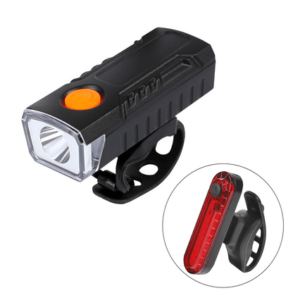 ESLNF YQ-3030 Bike Front Light - USB Rechargeable, 3 Modes, Water-Resistant, Mini Portable Cycling Light