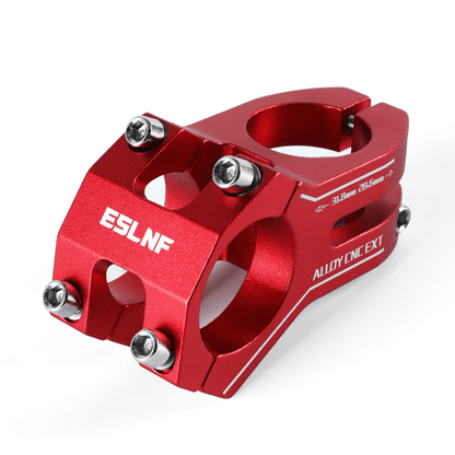 ESLNF Aluminum Alloy Bike Stem - CNC Machined, Lightweight Short Stem for MTB and Road Bikes