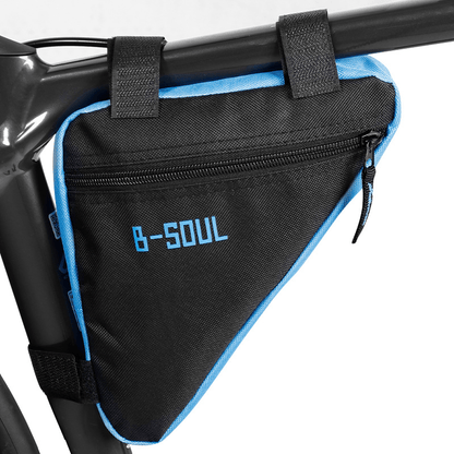 ESLNF Bicycle Frame Triangle Bag - Large Capacity Storage, 3-Point Stable Mount, Leg-Friendly Design for MTB & Road Bikes