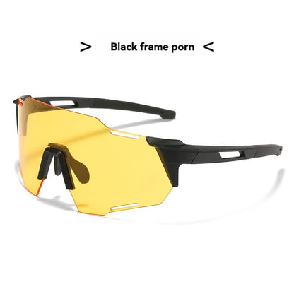 ESLNF Professional Sports Cycling Glasses - Windproof, Sandproof & Impact Resistant, PC Lens for Cycling, Running, Hiking
