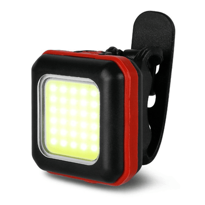 ESLNF High Brightness Bicycle Front and Rear Light Set - USB Type-C Rechargeable, IP45 Waterproof, Multi-Mode Warning Lights