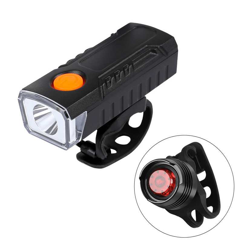 ESLNF YQ-3030 Bike Front Light - USB Rechargeable, 3 Modes, Water-Resistant, Mini Portable Cycling Light