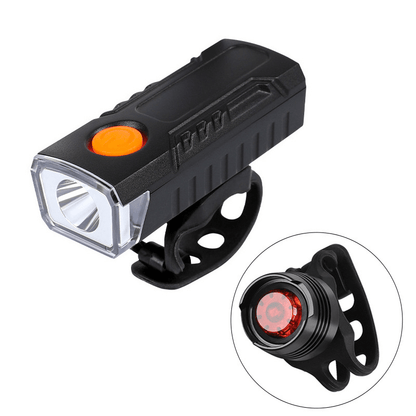ESLNF YQ-3030 Bike Front Light - USB Rechargeable, 3 Modes, Water-Resistant, Mini Portable Cycling Light