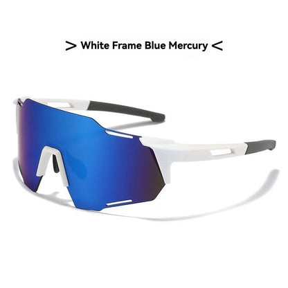 ESLNF Professional Sports Cycling Glasses - Windproof, Sandproof & Impact Resistant, PC Lens for Cycling, Running, Hiking