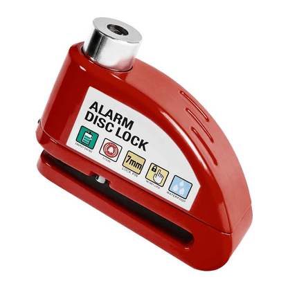 ESLNF High-Decibel Disc Brake Alarm Lock - 110dB Vibration Sensor Anti-Theft Lock, Zinc Alloy Waterproof Disc Lock