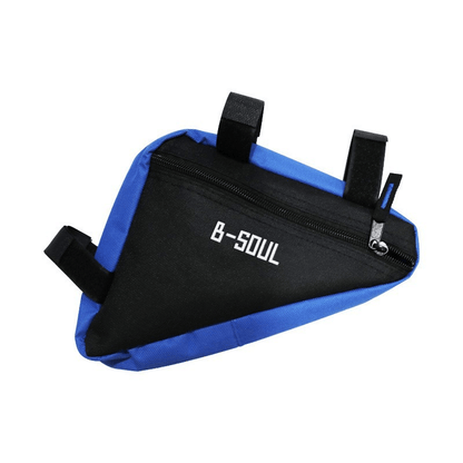 ESLNF Bicycle Frame Triangle Bag - Large Capacity Storage, 3-Point Stable Mount, Leg-Friendly Design for MTB & Road Bikes