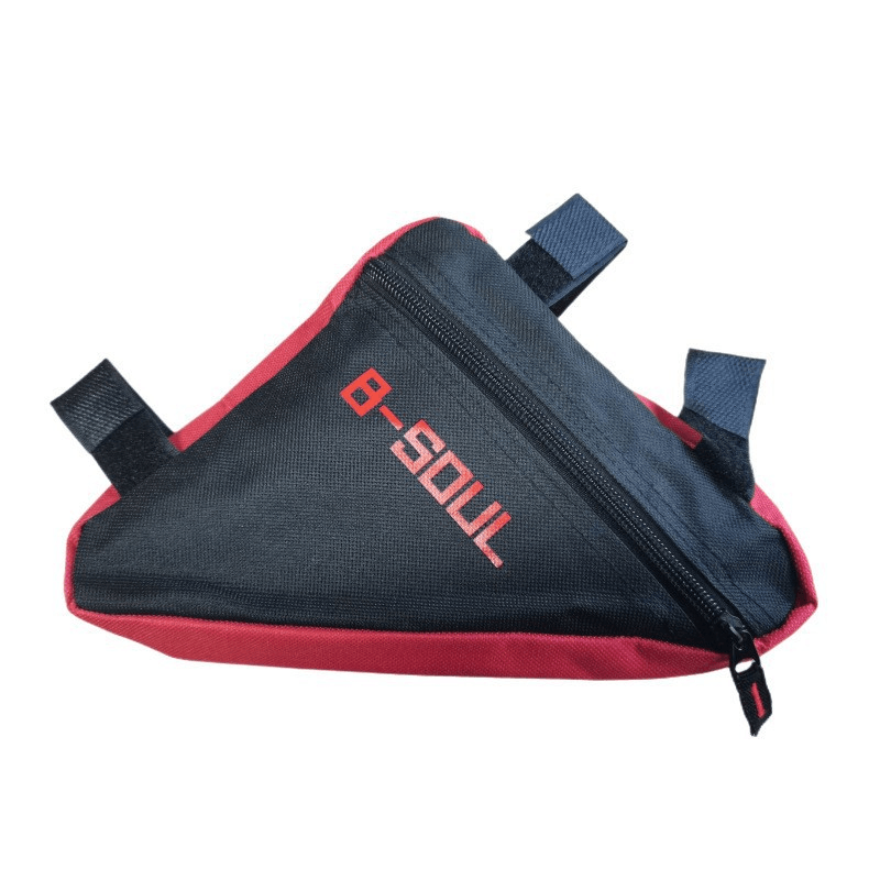 ESLNF Bicycle Frame Triangle Bag - Large Capacity Storage, 3-Point Stable Mount, Leg-Friendly Design for MTB & Road Bikes