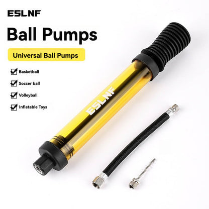 ESLNF Portable Ball Pump with Needle - Basketball Football Bicycle Tire Inflator