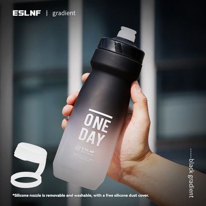 ESLNF bicycle water bottle, large-capacity extruded water cup for heat and ice preservation, mountain bike, road bike and outdoor sports cycling equipment