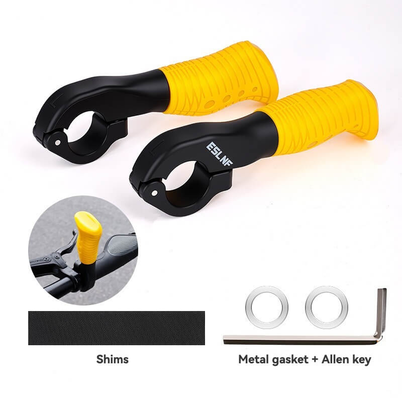 ESLNF Bicycle Auxiliary Grip | Ergonomic Design | TPE Anti-Slip | Fits 22mm Handlebars | Mountain Bike Accessory