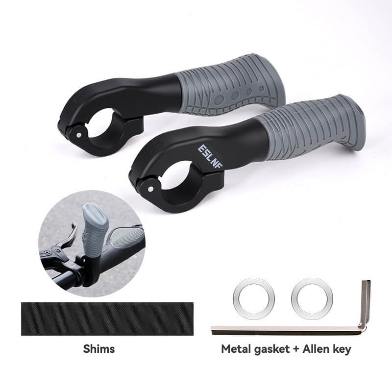 ESLNF Bicycle Auxiliary Grip | Ergonomic Design | TPE Anti-Slip | Fits 22mm Handlebars | Mountain Bike Accessory