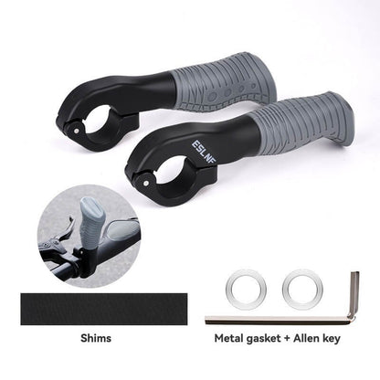 ESLNF Bicycle Auxiliary Grip | Ergonomic Design | TPE Anti-Slip | Fits 22mm Handlebars | Mountain Bike Accessory