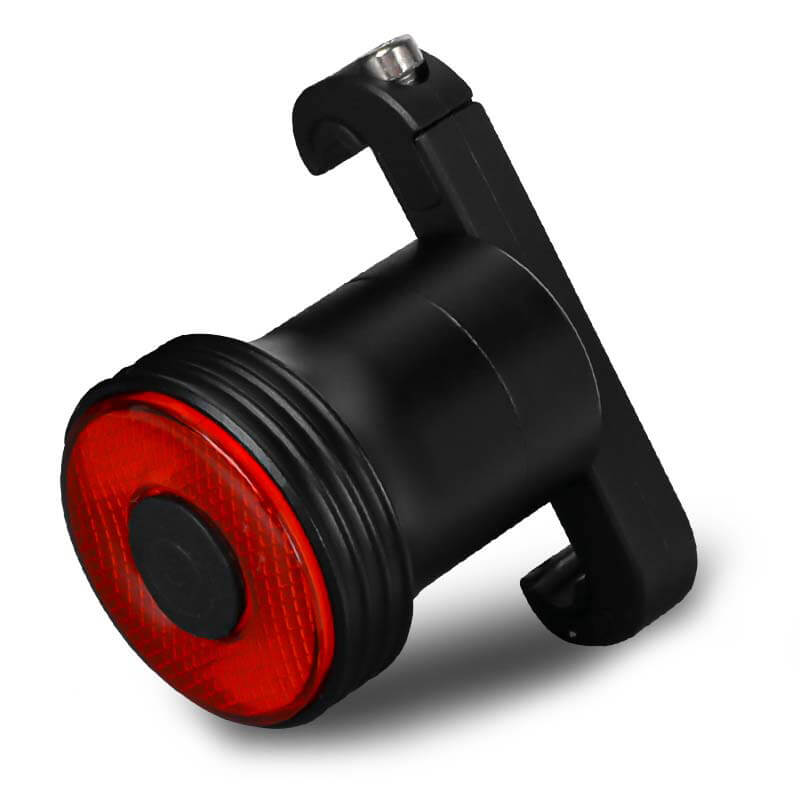 ESLNF Smart Brake Sensor Bike Tail Light - Type-C Fast Charging, IPX5 Waterproof, Aluminum Alloy Body, 5 Modes, Vibration Auto Wake-up, Night Riding Safety Warning Light