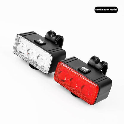ESLNF 300mAh USB-C Bike Light Set - Front & Rear Cycling Safety Lights