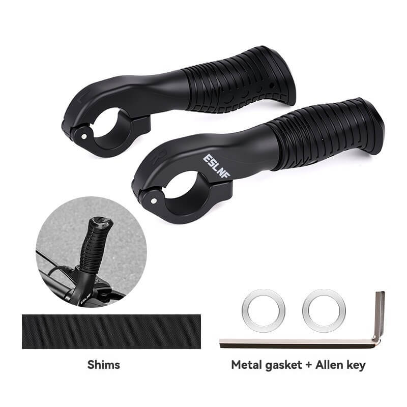 ESLNF Bicycle Auxiliary Grip | Ergonomic Design | TPE Anti-Slip | Fits 22mm Handlebars | Mountain Bike Accessory