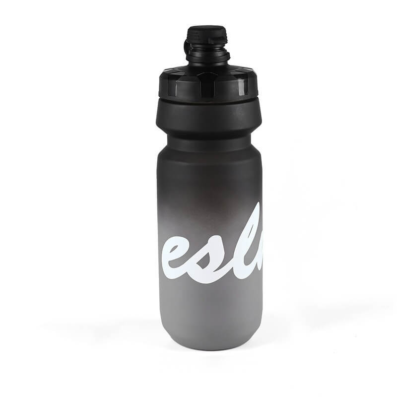 ESLNF 650ml Gradient Cycling Water Bottle - Food-Grade LDPE, Squeeze Spray, 360° Leak-Proof, Fits Standard Cage